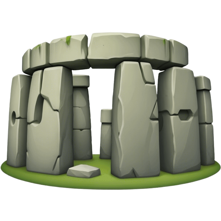 Cinematic Realistic Stonehenge Emoji emoji