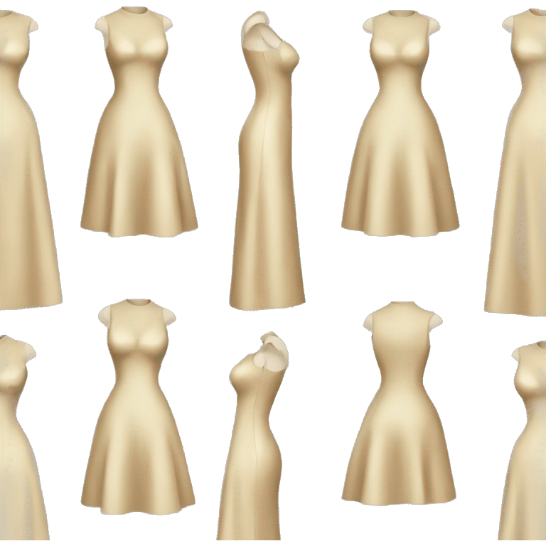 A latex dress  emoji