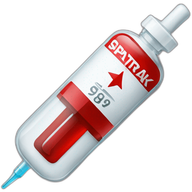 spartak and syringe emoji