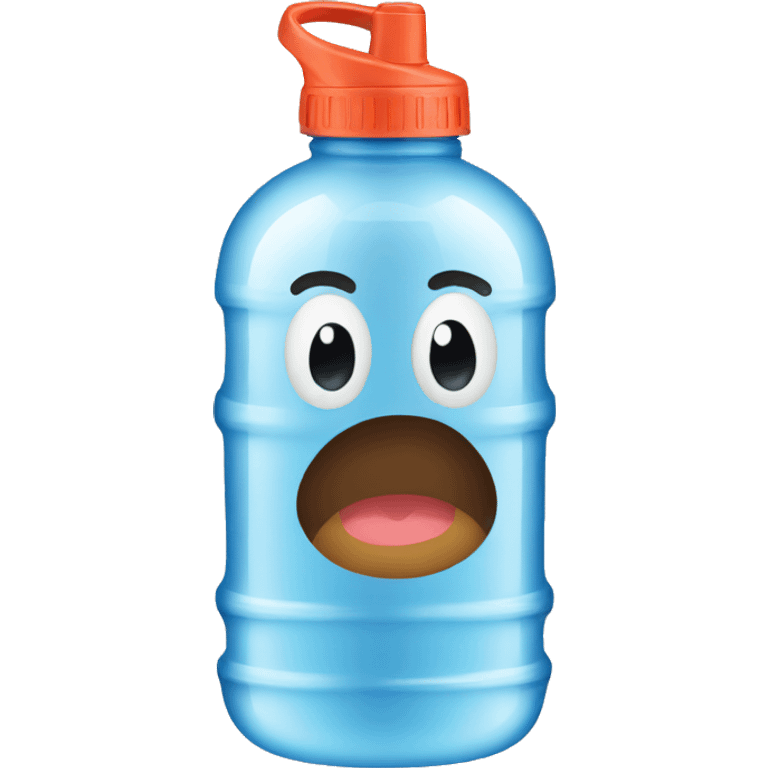 Water bottle emoji