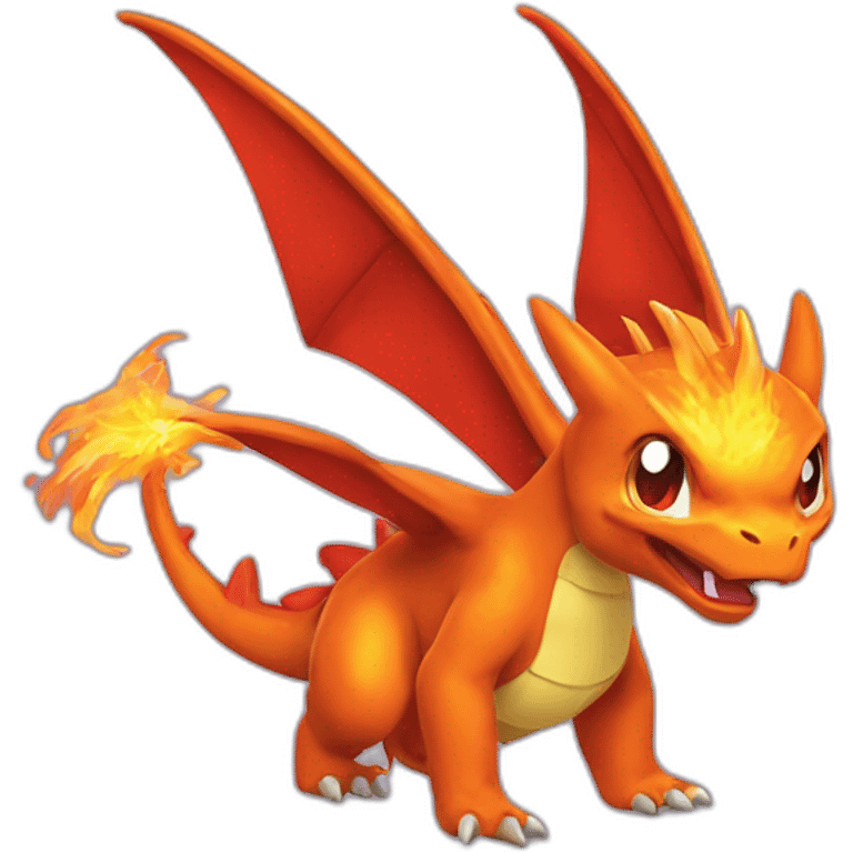 Dracaufeu pokémon emoji