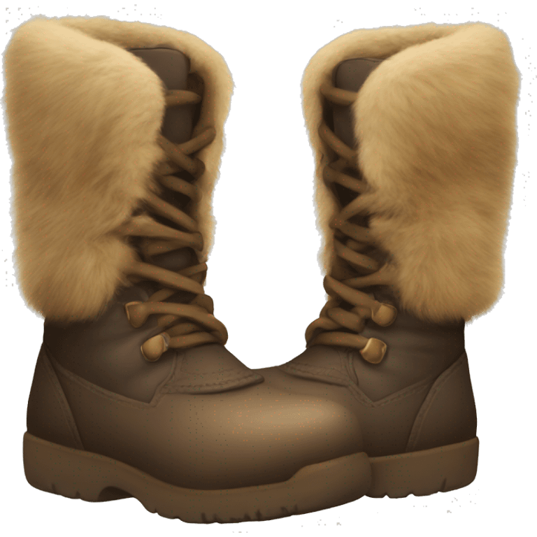 Fur boot emoji