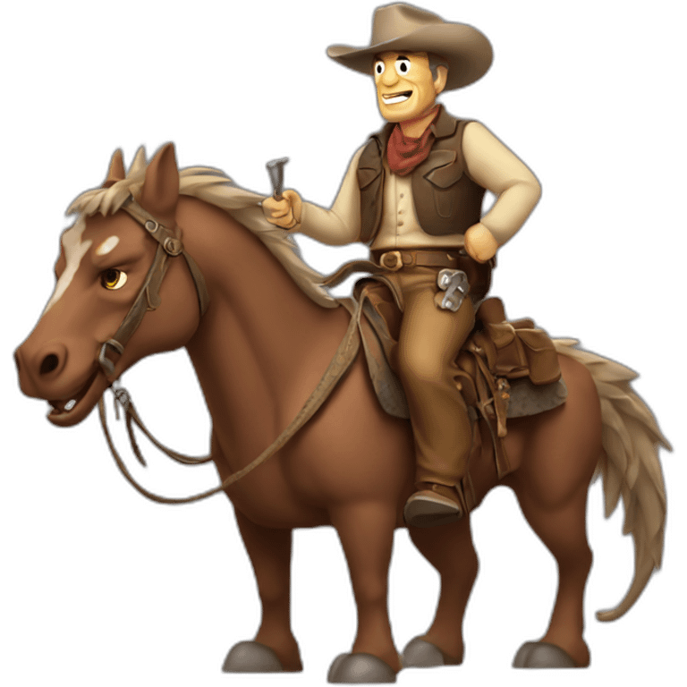 john wayne ride dragon emoji