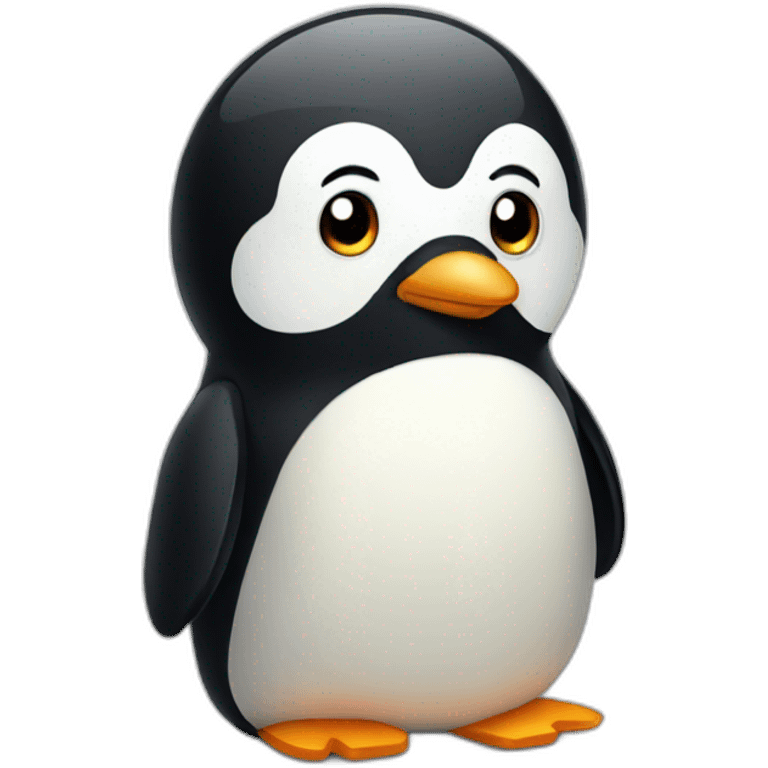 sad penguin emoji