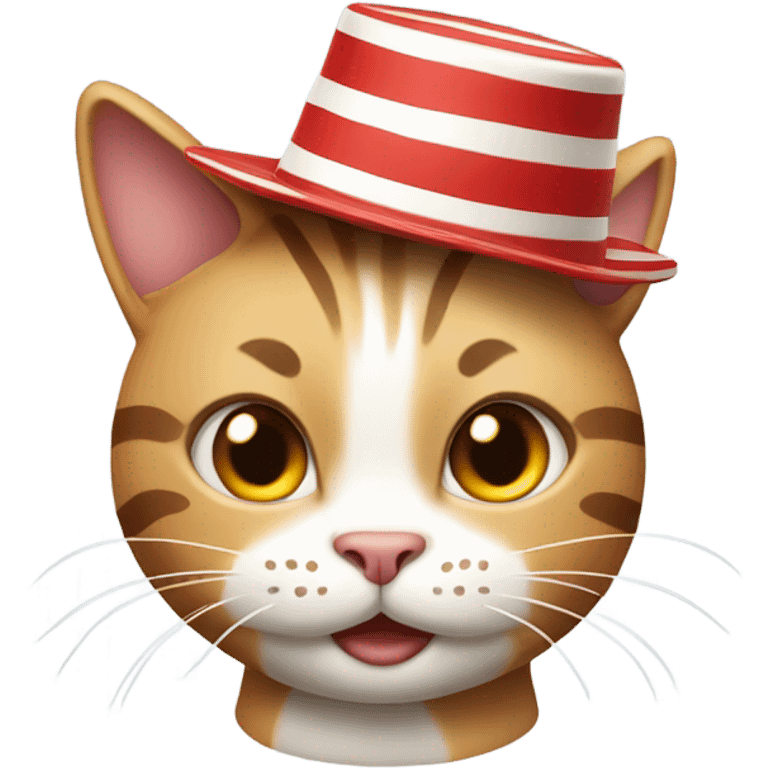 Cat in the hat  emoji