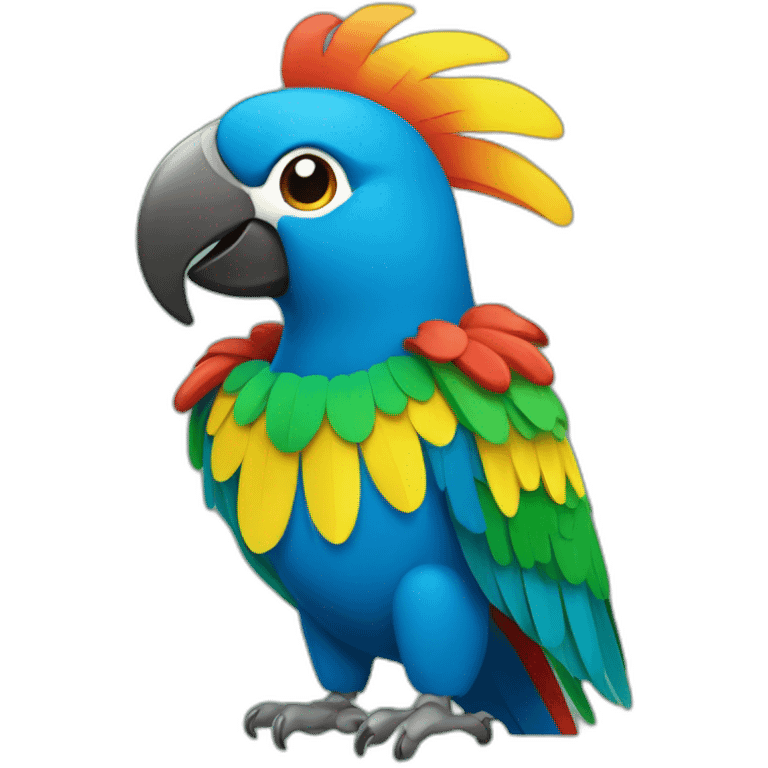 Zé carioca party parrot emoji