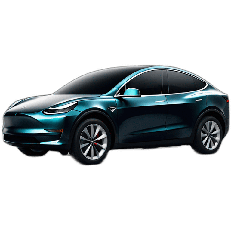 tesla model y emoji