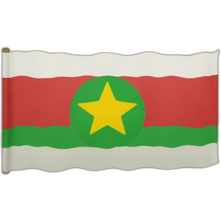 Old Myanmar flag emoji