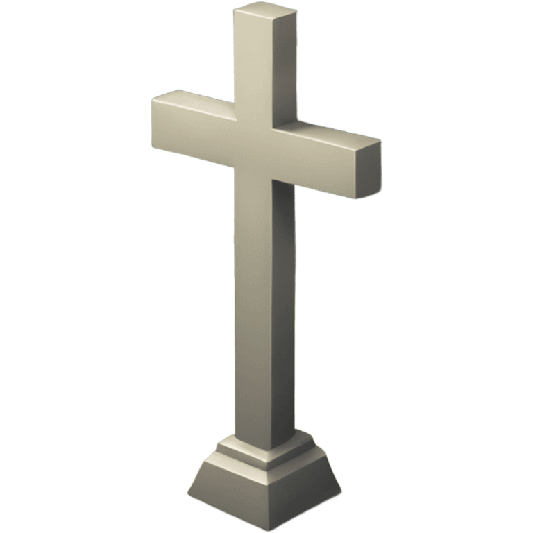 cross of Christ on Calvary Hill emoji