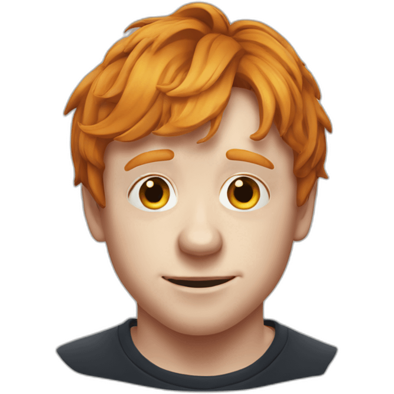 Rupert Grint face emoji