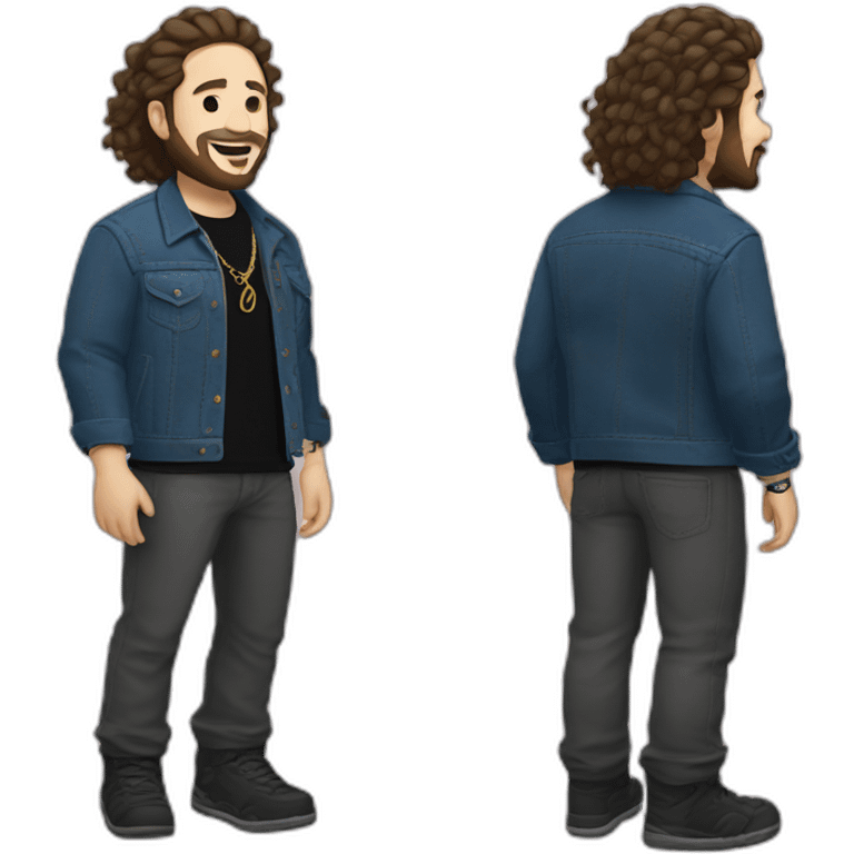 Post Malone (full body) emoji