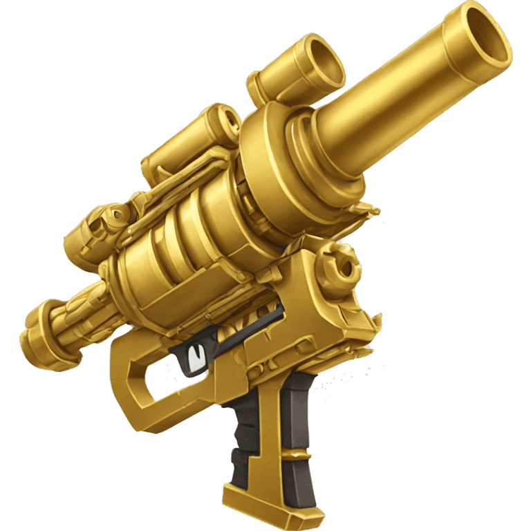 golden minigun emoji