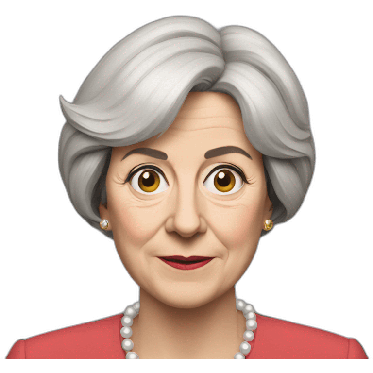 Theresa May BIG emoji