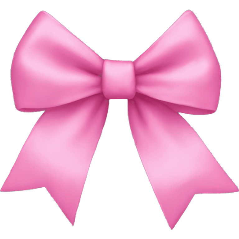 Pink bow emoji