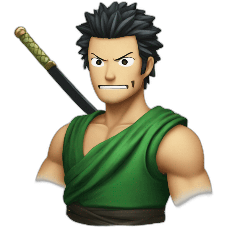 Zoro be a king of pirate emoji