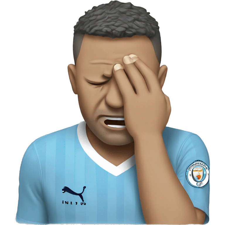 Manchester city fan crying emoji