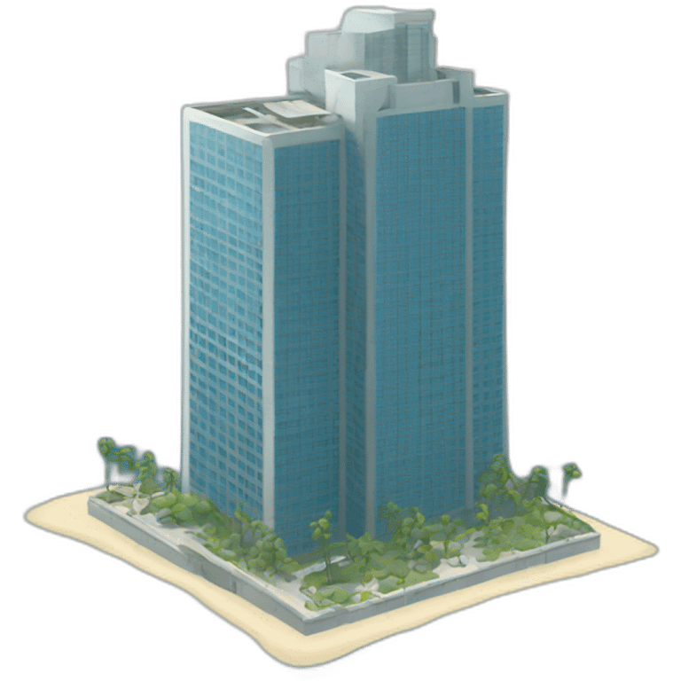 Skyscraper By The Ocean emoji