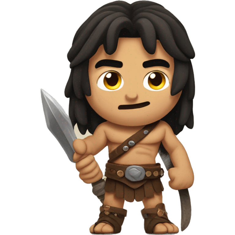 conan the barbarian with thumbs up pose emoji