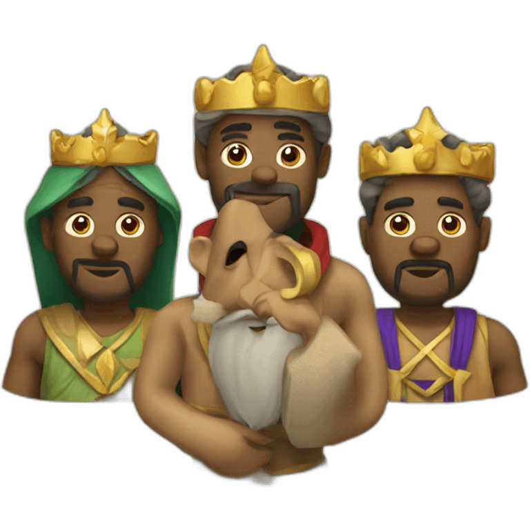 three wise men emoji