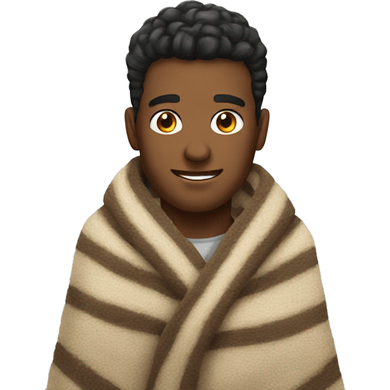 Cozy blanket emoji