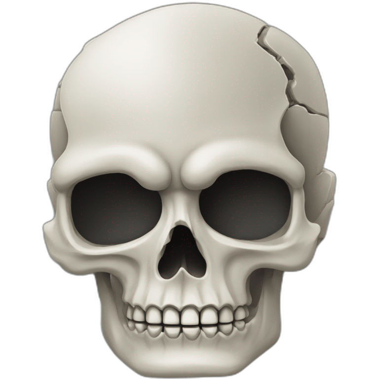 Skullhead-printer emoji