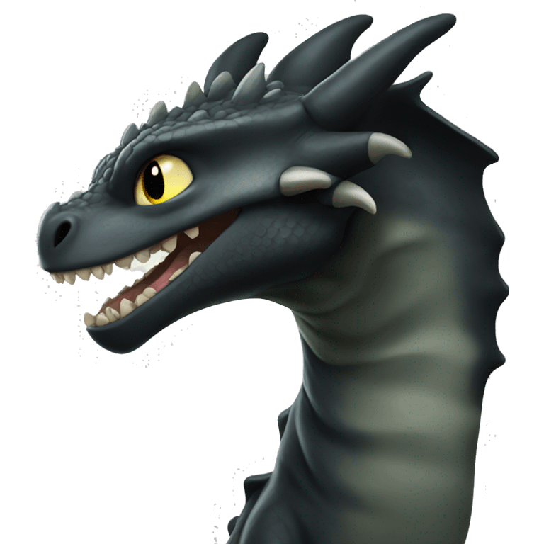 Toothless dragon  emoji