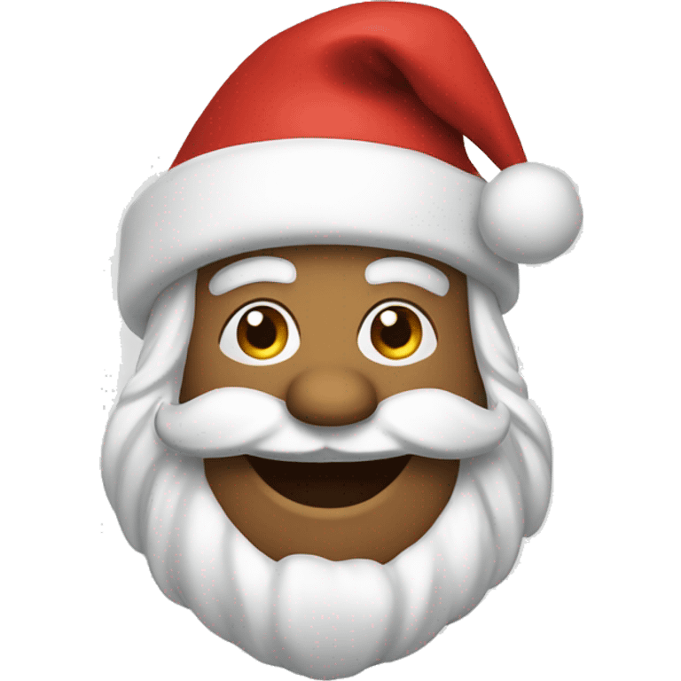 Santa that’s high emoji