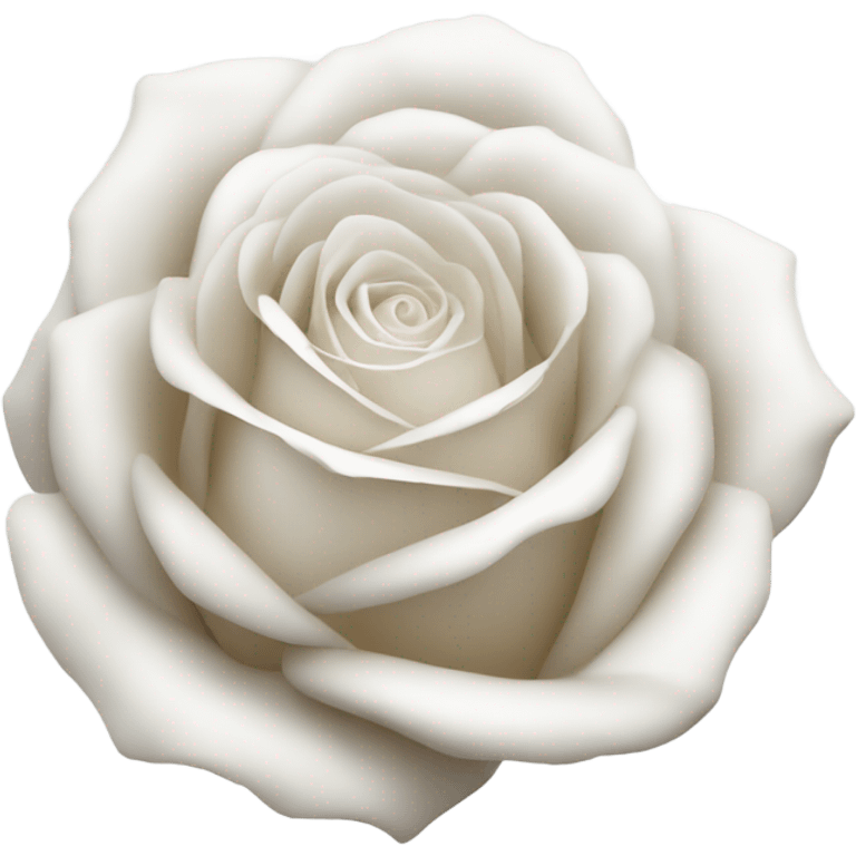 White rose  emoji