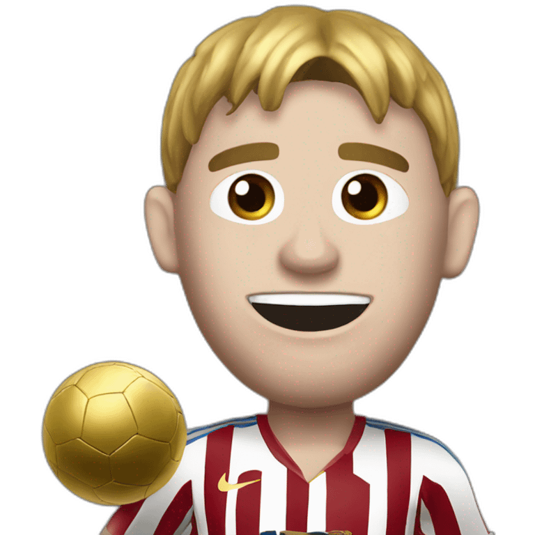 Messi ballon d'or emoji