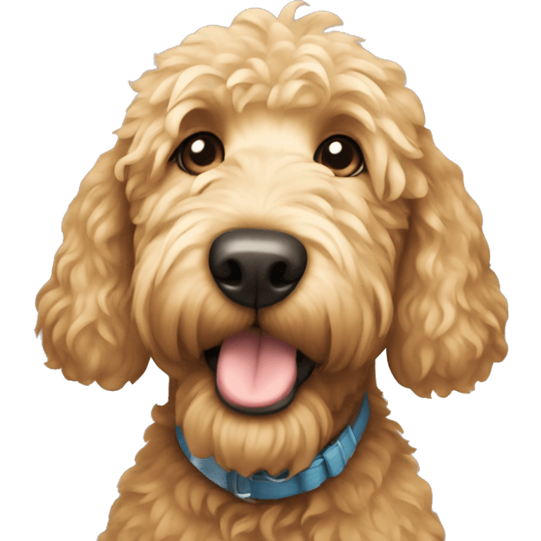 Golden doodle Dog emoji