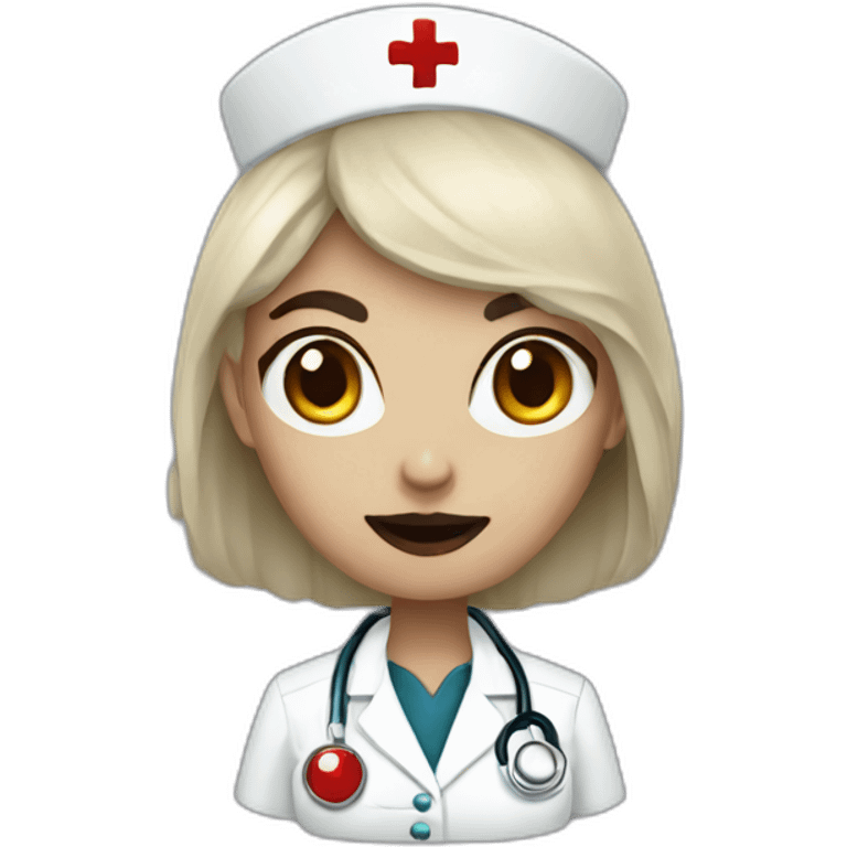 Nurse vampire Dark moon emoji