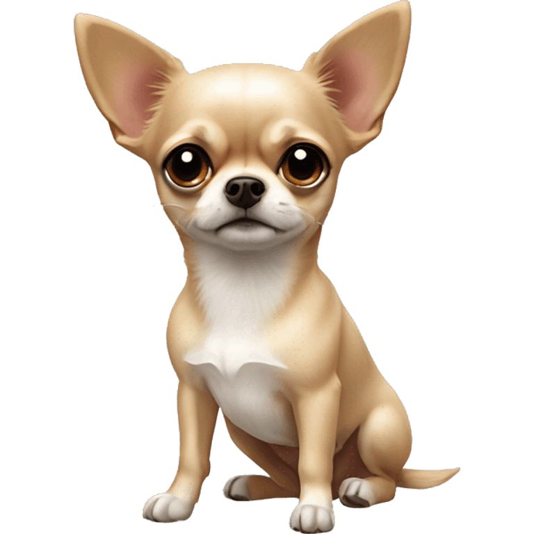 Mix chihuahua and pekinese  emoji