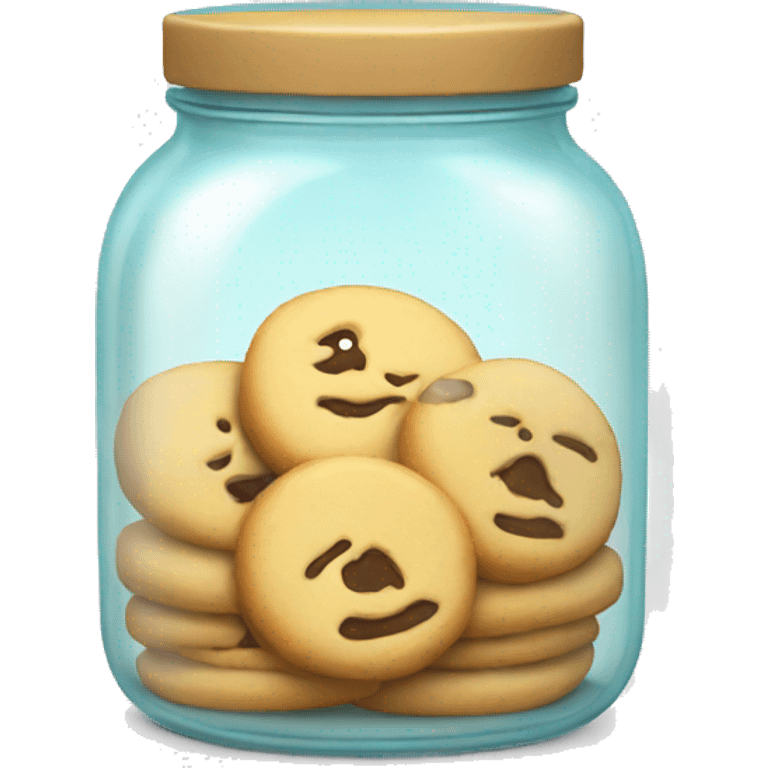 glass cookie jar emoji