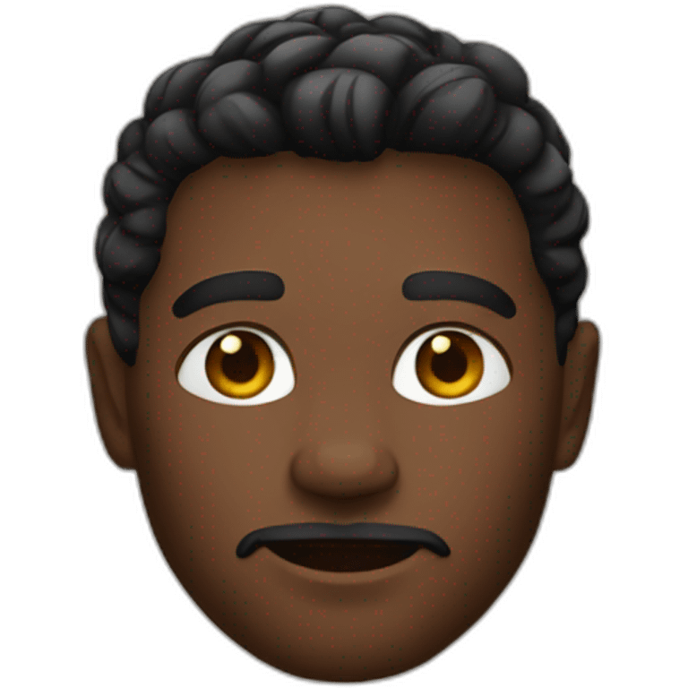 Man in a panther skin emoji