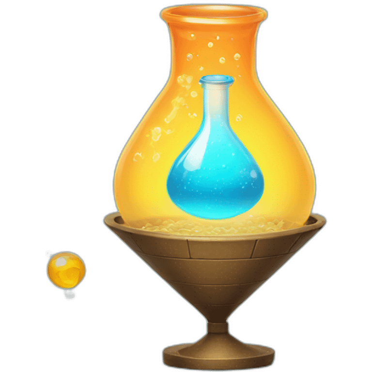 sales funnel with magic potion emoji