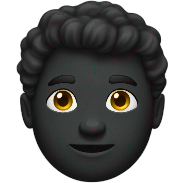 black phantom doodle emoji