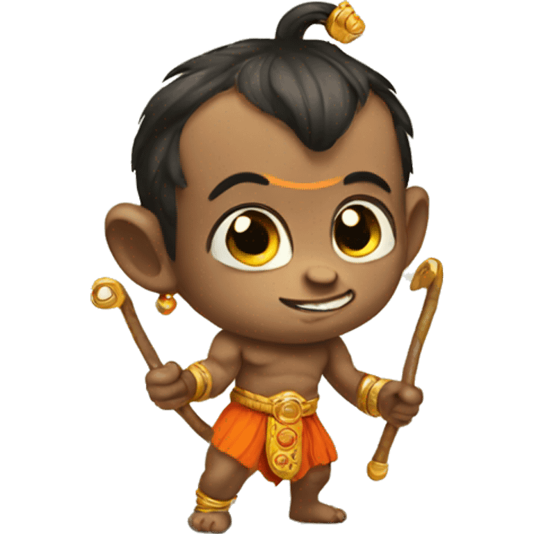 Cute lor hanuman emoji