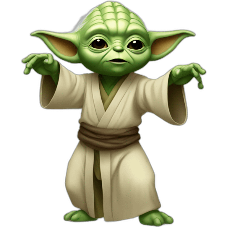 yoda dancing emoji