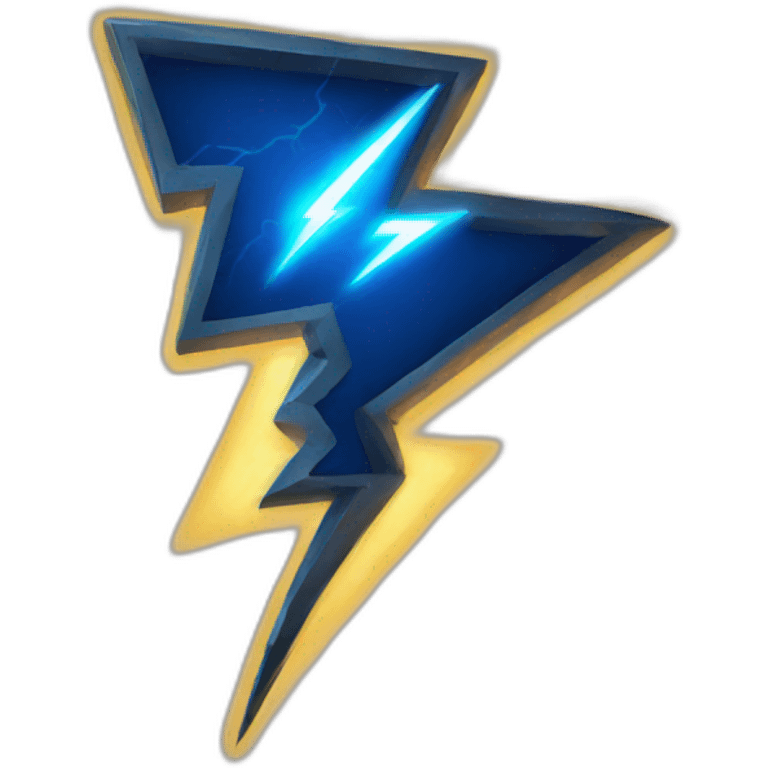 Lightning emoji