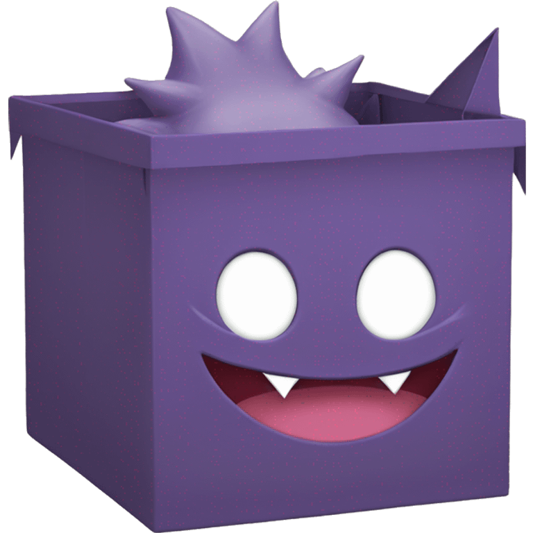 Gengar in the box  emoji