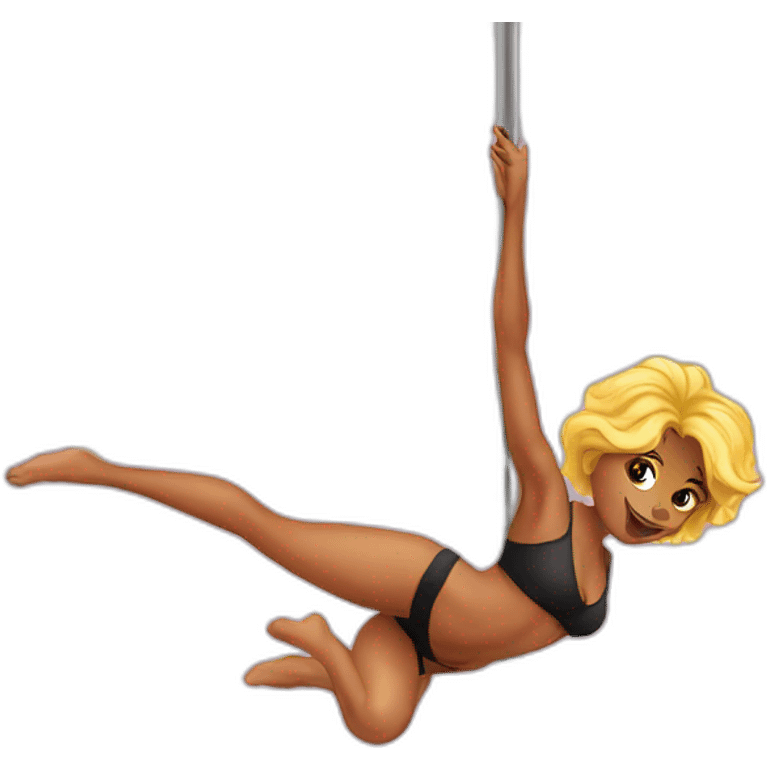 Pole dance emoji