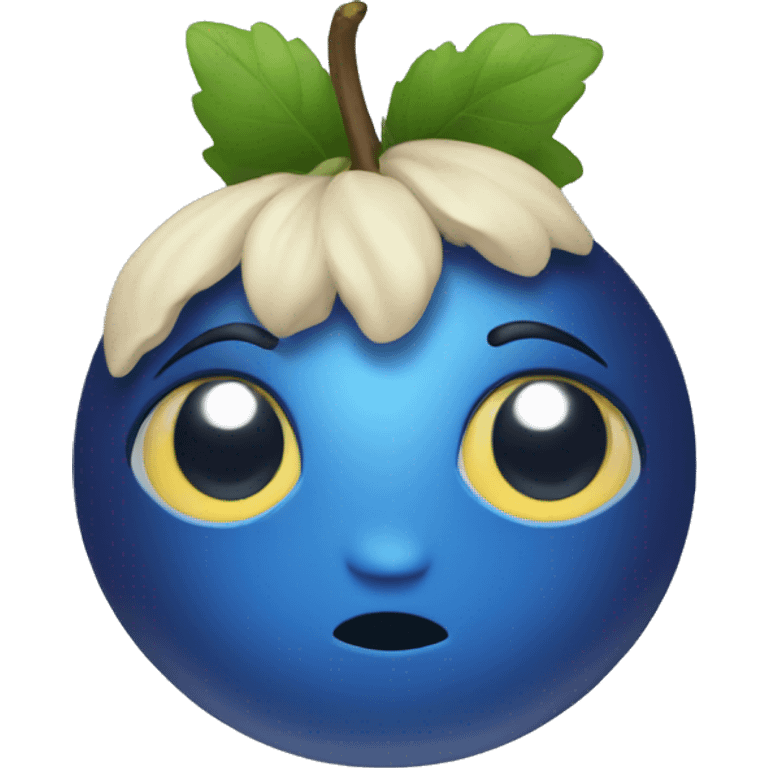 blue berry emoji