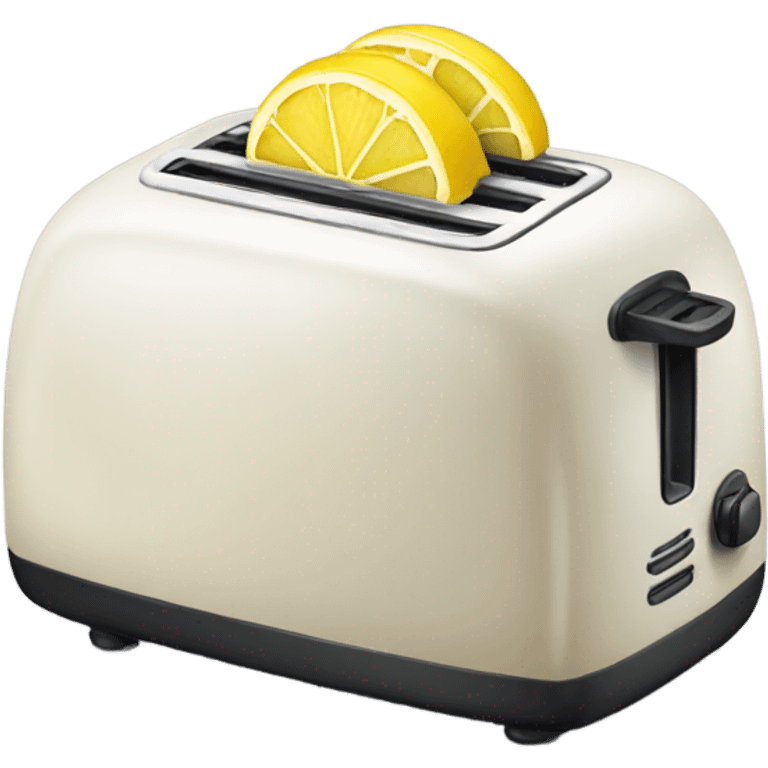 Lemon toaster  emoji