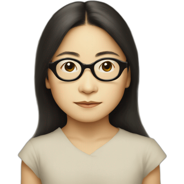 young yoko ono emoji