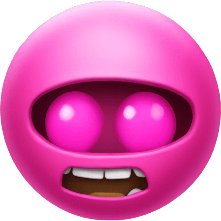 pink bomb emoji