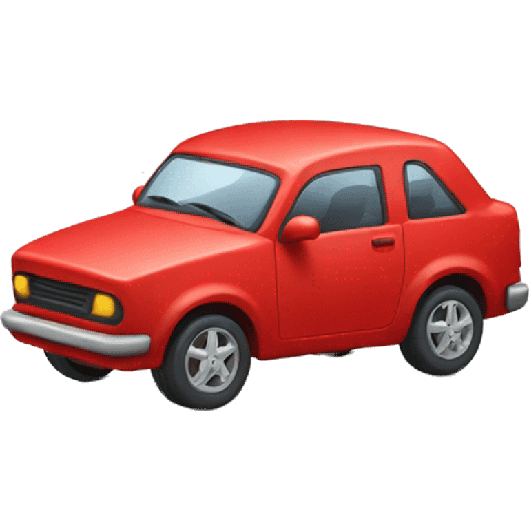 red toy car emoji