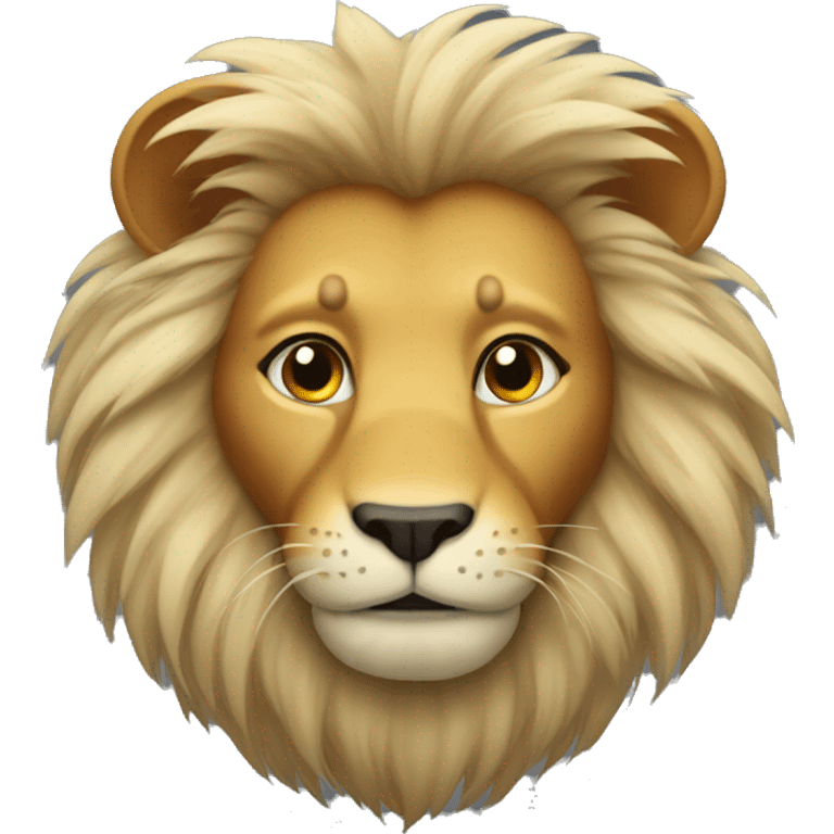 Furry lion emoji