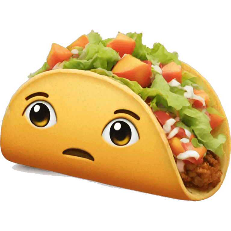 Two peach taco emoji