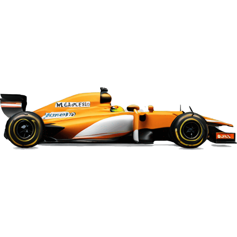 mclaren formula 1 car emoji