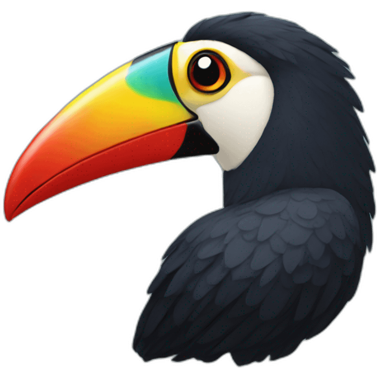 tucan head emoji